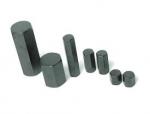 HEXAGONAL MASS, METRIC SIZE, 500G, STEEL W/ BLACK OXIDIZED FINISH,  MLS-WHX500 #